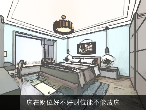 床在财位好不好财位能不能放床