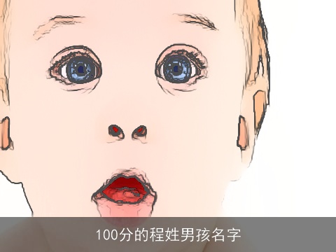 100分的程姓男孩名字