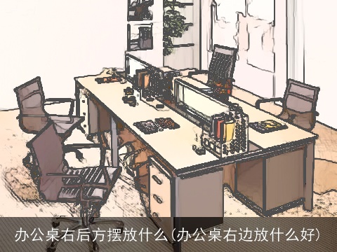 办公桌右后方摆放什么(办公桌右边放什么好)