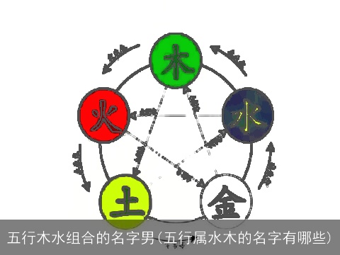 五行木水组合的名字男(五行属水木的名字有哪些)
