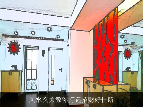 风水玄关教你打造招财好住所