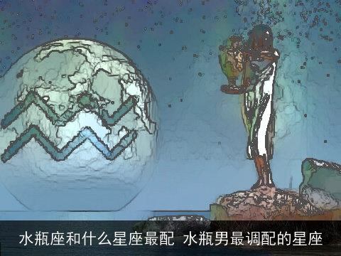 水瓶座和什么星座最配 水瓶男最调配的星座