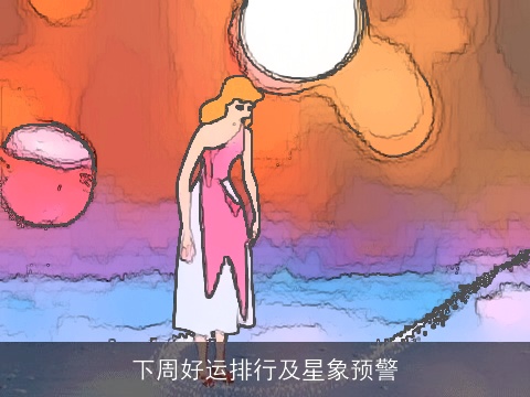 下周好运排行及星象预警