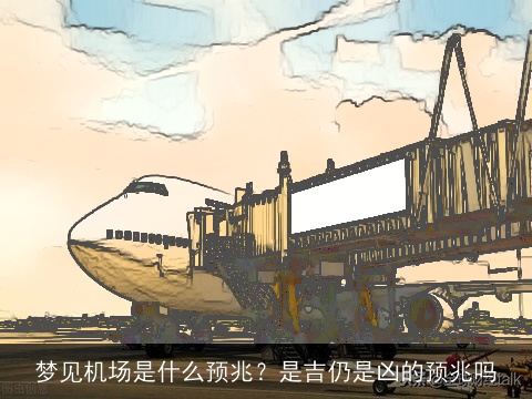 梦见机场是什么预兆？是吉仍是凶的预兆吗