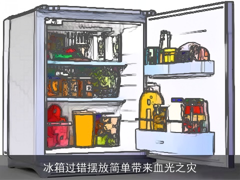 冰箱过错摆放简单带来血光之灾