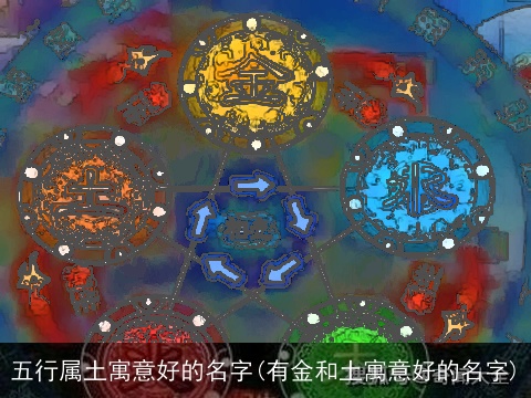 五行属土寓意好的名字(有金和土寓意好的名字)