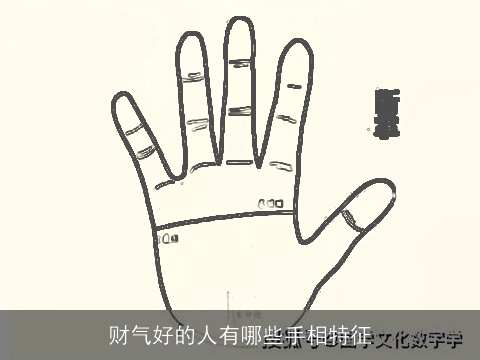 财气好的人有哪些手相特征