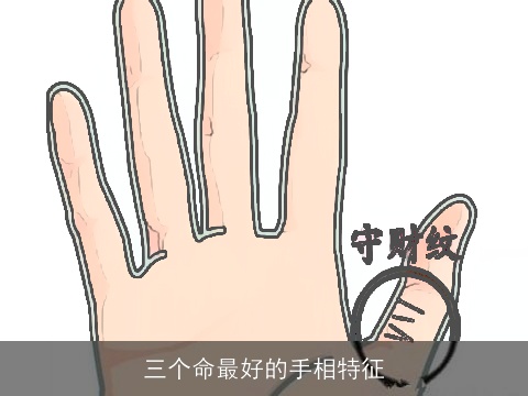 三个命最好的手相特征