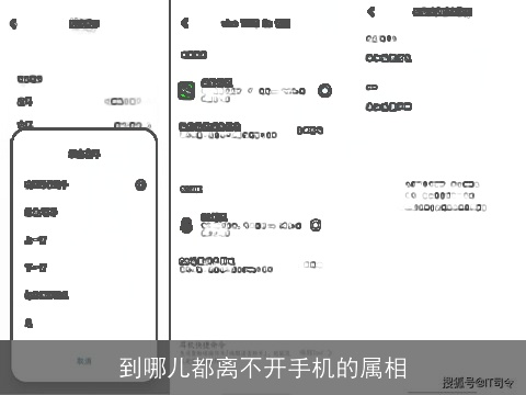 到哪儿都离不开手机的属相