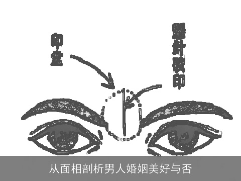 从面相剖析男人婚姻美好与否