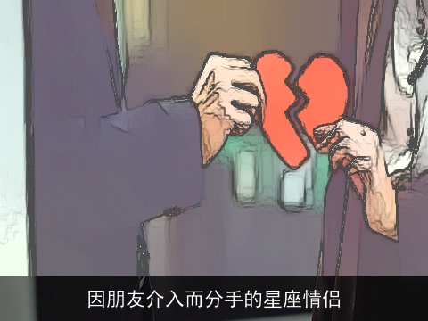 因朋友介入而分手的星座情侣