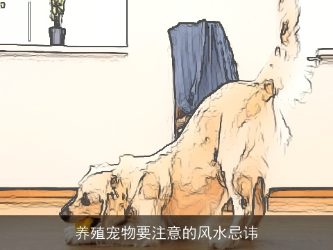养殖宠物要注意的风水忌讳