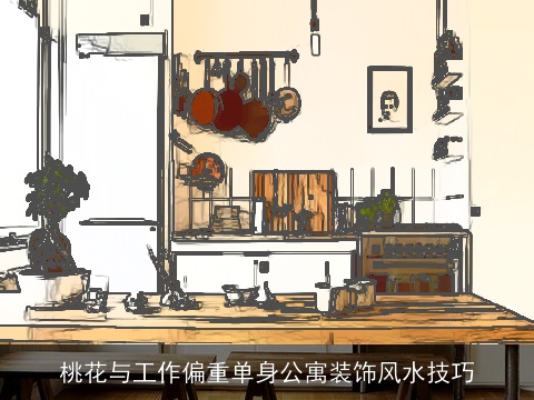 桃花与工作偏重单身公寓装饰风水技巧