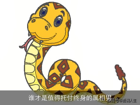 谁才是值得托付终身的属相男