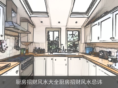 厨房招财风水大全厨房招财风水忌讳