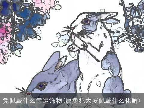 兔佩戴什么幸运饰物(属兔犯太岁佩戴什么化解)