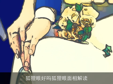 狐狸眼好吗狐狸眼面相解读