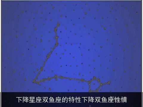 下降星座双鱼座的特性下降双鱼座性情