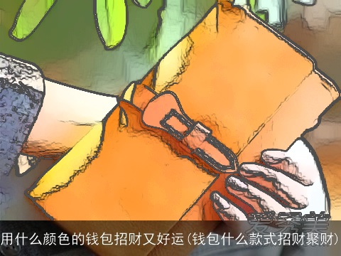 用什么颜色的钱包招财又好运(钱包什么款式招财聚财)