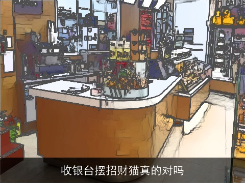 收银台摆招财猫真的对吗