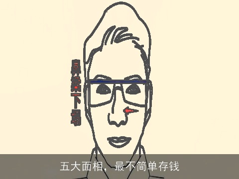五大面相，最不简单存钱