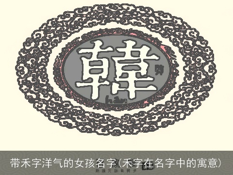 带禾字洋气的女孩名字(禾字在名字中的寓意)