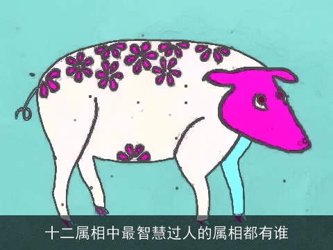 十二属相中最智慧过人的属相都有谁