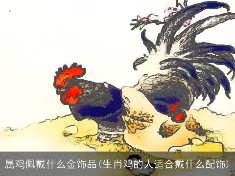 属鸡佩戴什么金饰品(生肖鸡的人适合戴什么配饰)