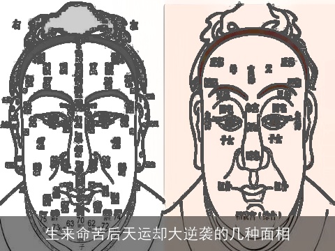 生来命苦后天运却大逆袭的几种面相