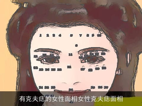 有克夫痣的女性面相女性克夫痣面相