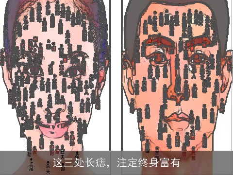 这三处长痣，注定终身富有