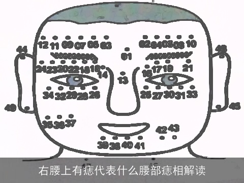 右腰上有痣代表什么腰部痣相解读