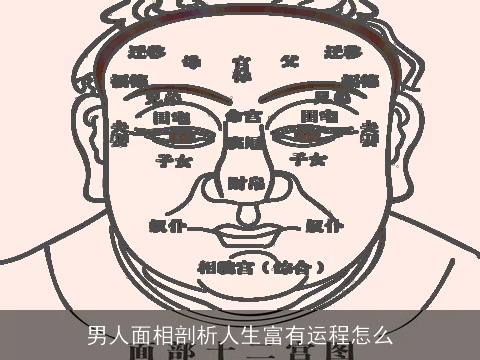 男人面相剖析人生富有运程怎么