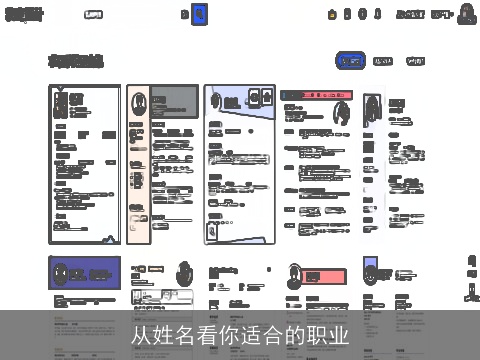 从姓名看你适合的职业