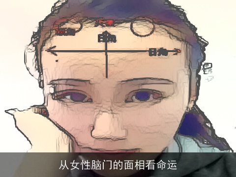 从女性脑门的面相看命运