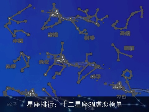 星座排行：十二星座SM虐恋榜单