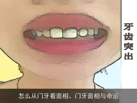 怎么从门牙看面相、门牙面相与命运