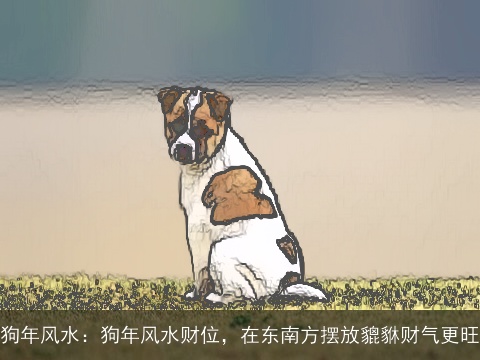 狗年风水：狗年风水财位，在东南方摆放貔貅财气更旺