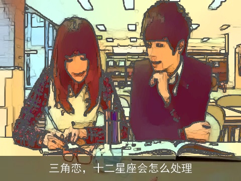 三角恋，十二星座会怎么处理