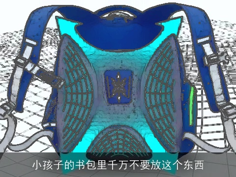 小孩子的书包里千万不要放这个东西
