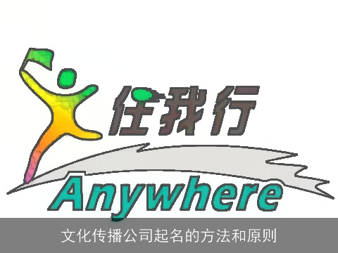 文化传播公司起名的方法和原则