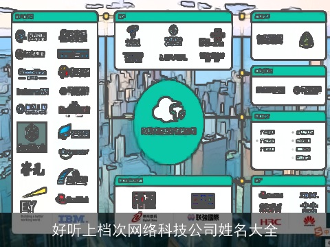 好听上档次网络科技公司姓名大全