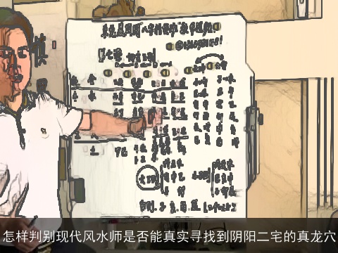怎样判别现代风水师是否能真实寻找到阴阳二宅的真龙穴