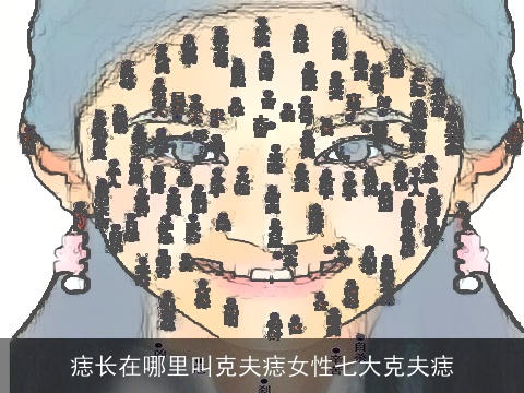 痣长在哪里叫克夫痣女性七大克夫痣