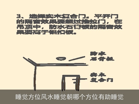 睡觉方位风水睡觉朝哪个方位有助睡觉