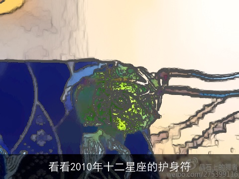 看看2010年十二星座的护身符