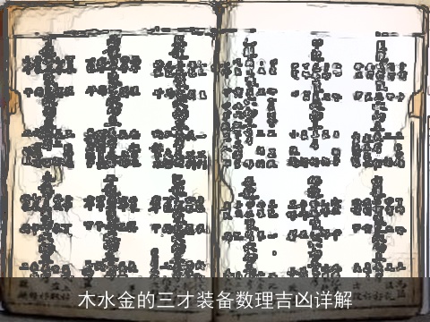 木水金的三才装备数理吉凶详解