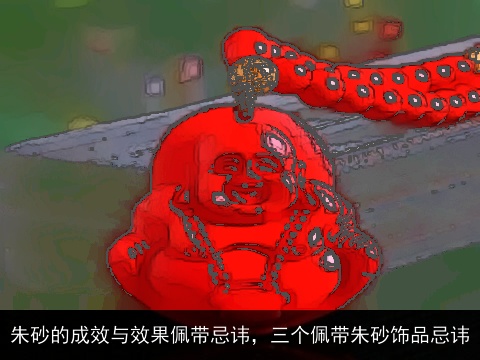 朱砂的成效与效果佩带忌讳，三个佩带朱砂饰品忌讳