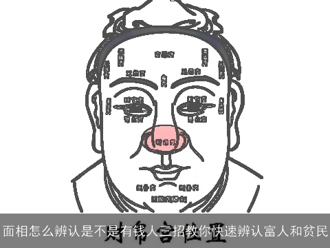 面相怎么辨认是不是有钱人三招教你快速辨认富人和贫民