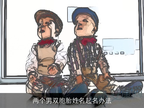 两个男双胞胎姓名起名办法